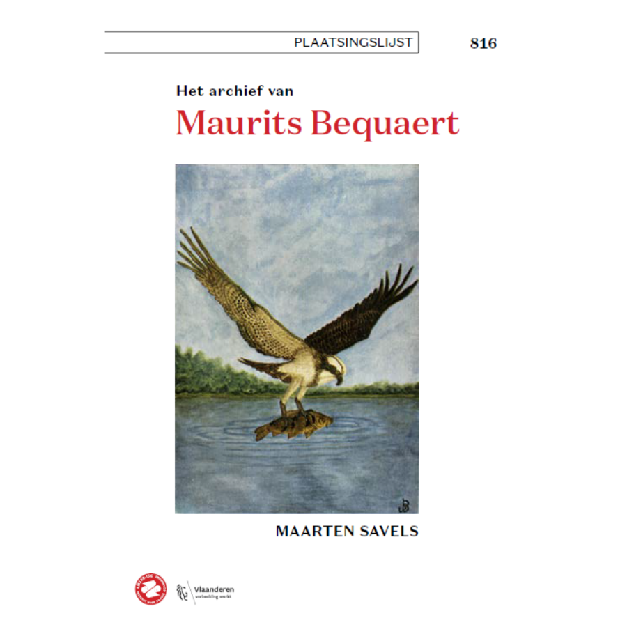 Plaatsingslijst Maurits Becquaert